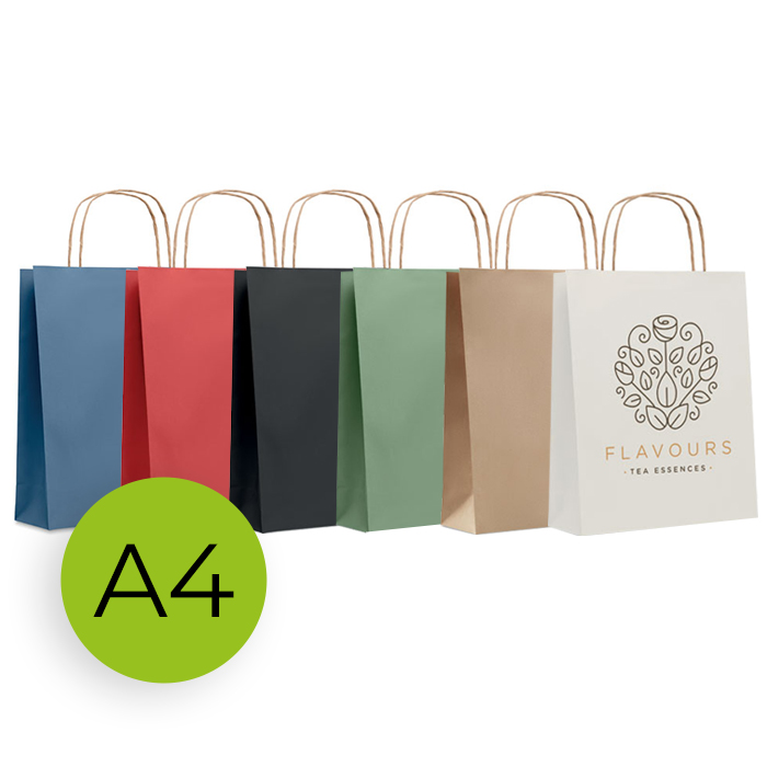 Tas gerecycled papier - M | Eco geschenk